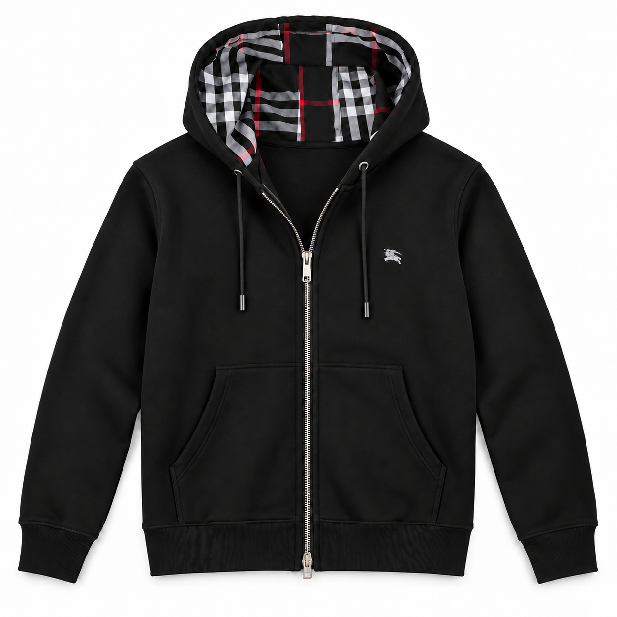 Black Zip-Up
