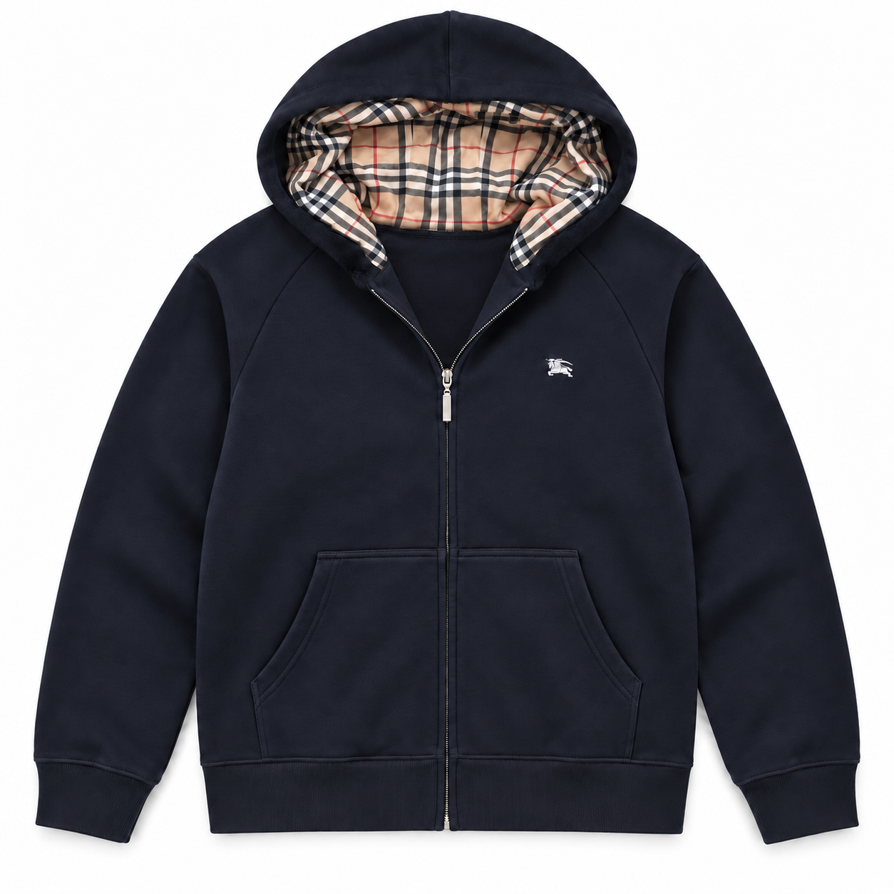 Navy Zip-Up